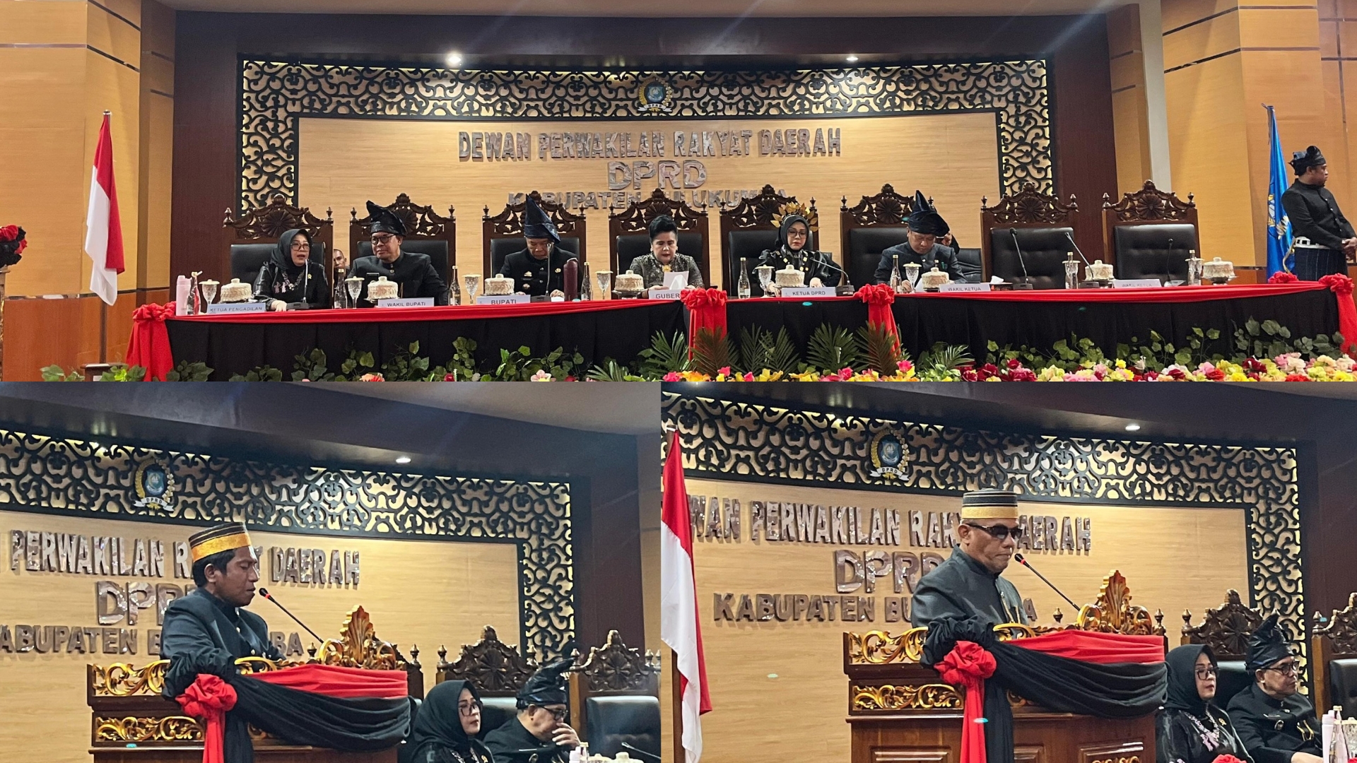 Suasana Doa dan Tilawah yang dibawakan oleh Penyuluh Agama Kemenag Bulukumba Pada Hari Jadi Kabupaten Bulukumba ke 66