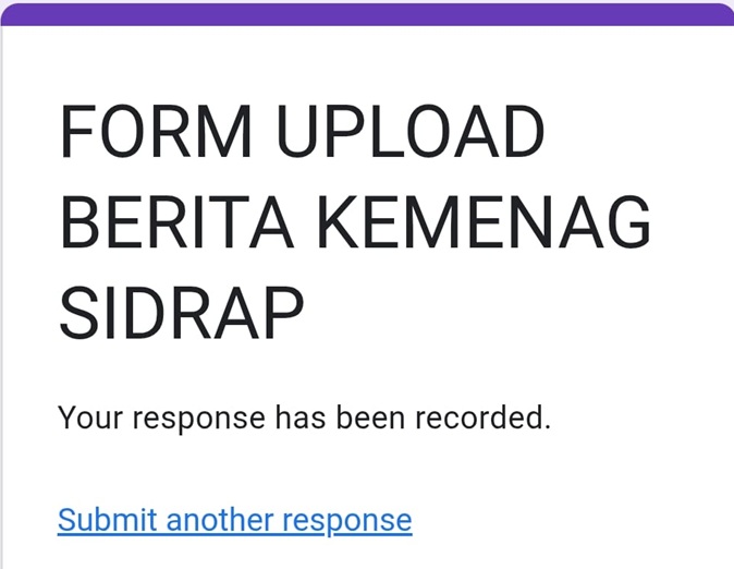MAN Sidenreng Rappang Turut Serta dalam Pendataan Kontributor Aktif Kemenag Sidrap