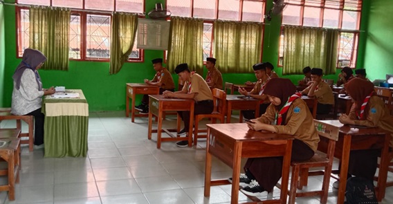 Ujian Madrasah di MAN Sidrap Berjalan Lancar Hingga Hari Keempat