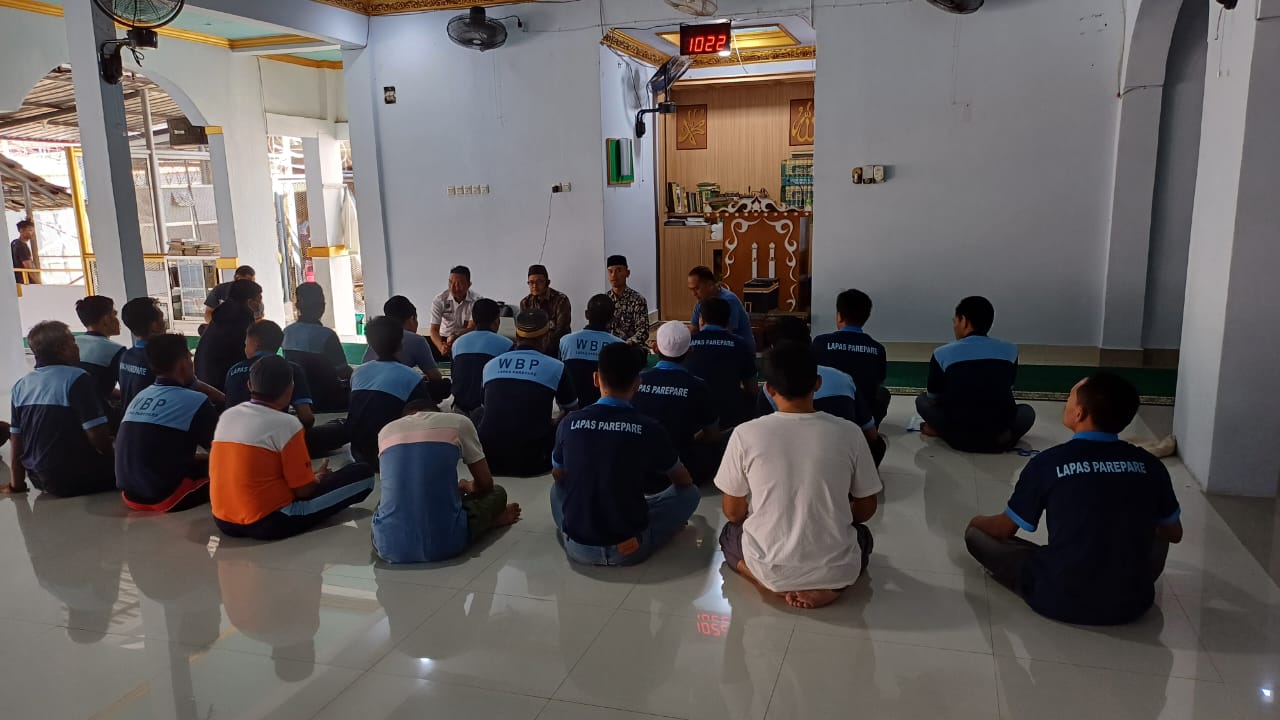 Bimbingan Penyuluhan di Lapas Kelas IIA Parepare