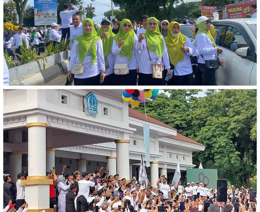 Sinergitas Warga MAN 2 Kota Parepare pada HAB ke-80 Kemenag Tingkat Provinsi Sulawesi Selatan