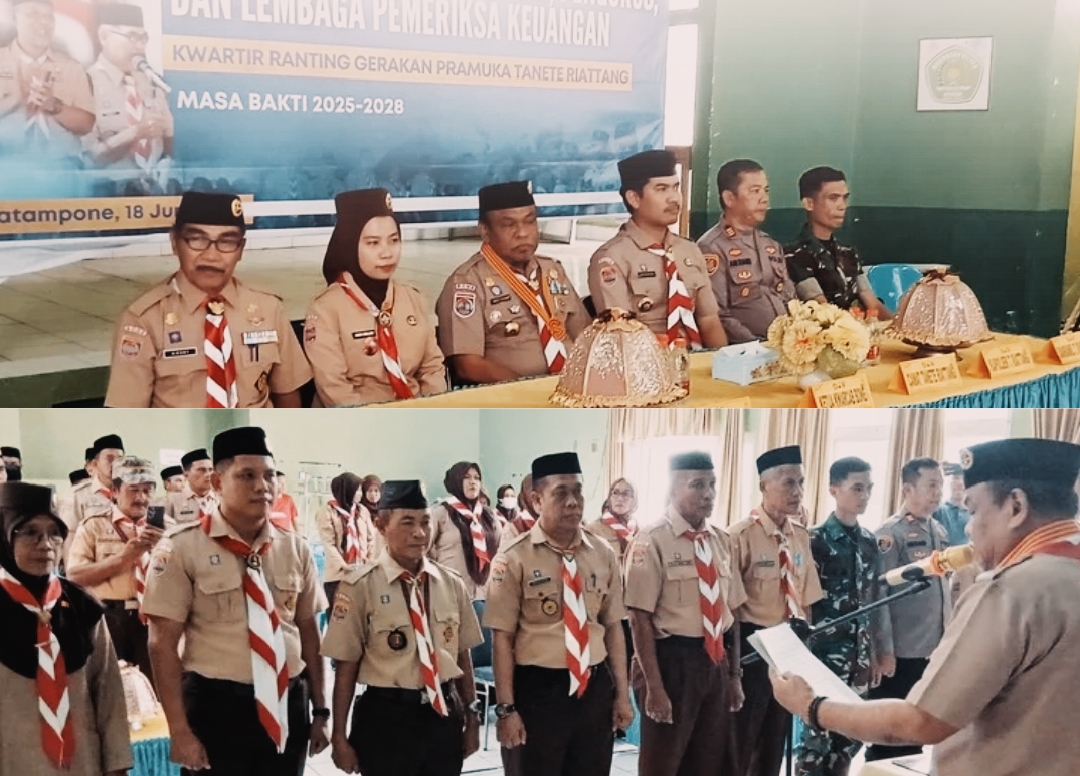 H. Muslimin bertekad mewujudkan tata kelola keuangan yang baik dan akuntabel khususnya pada Kwartir Ranting Pramuka Tanete Riattang Kab. Bone.