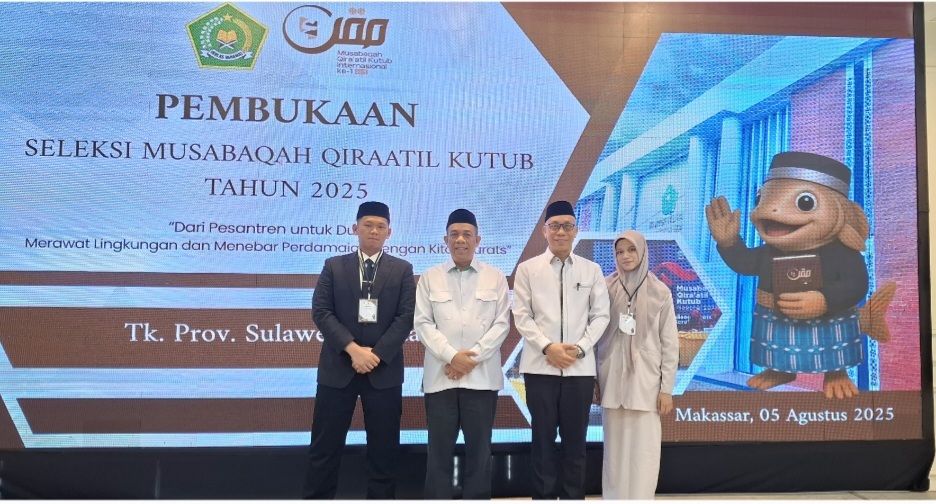 Seleksi MQK Tingkat Prov. Sulsel lomba debat bahasa arab dan bahasa inggris