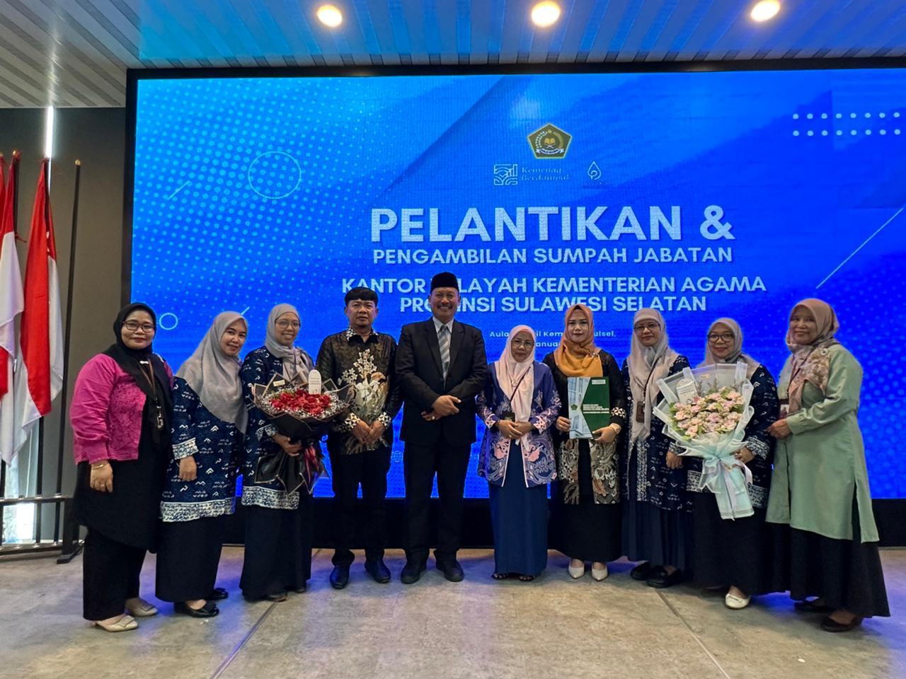 Resmi Dilantik, Yuyun Miscshanti Nakhodai Tata Usaha MAN 2 Kota Makassar