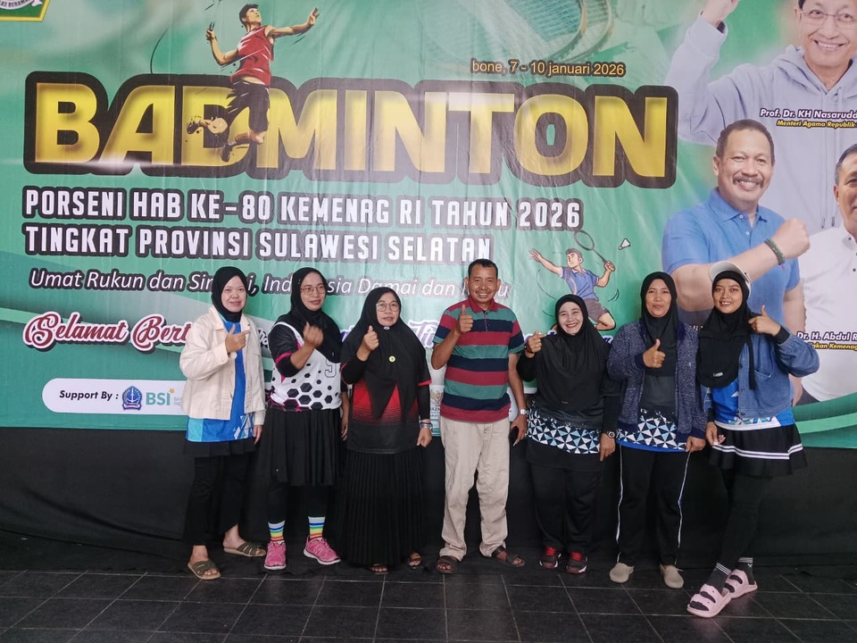 Guru MTs DDI Labukkang Parepare Kamalia Ambil Peran pada Porseni HAB ke-80 Tingkat Sulsel