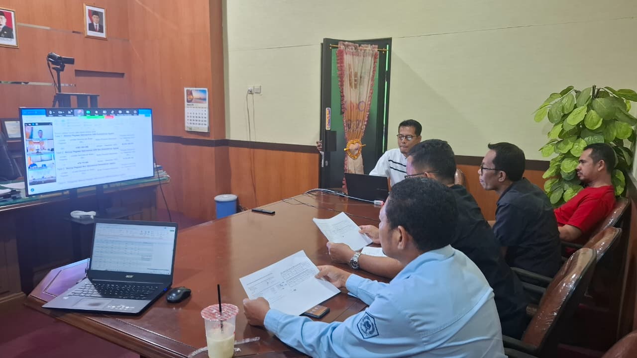 Kemenag Sinjai Ikuti Rapat Pleno Data Dukung ABT Belanja Pegawai 2025