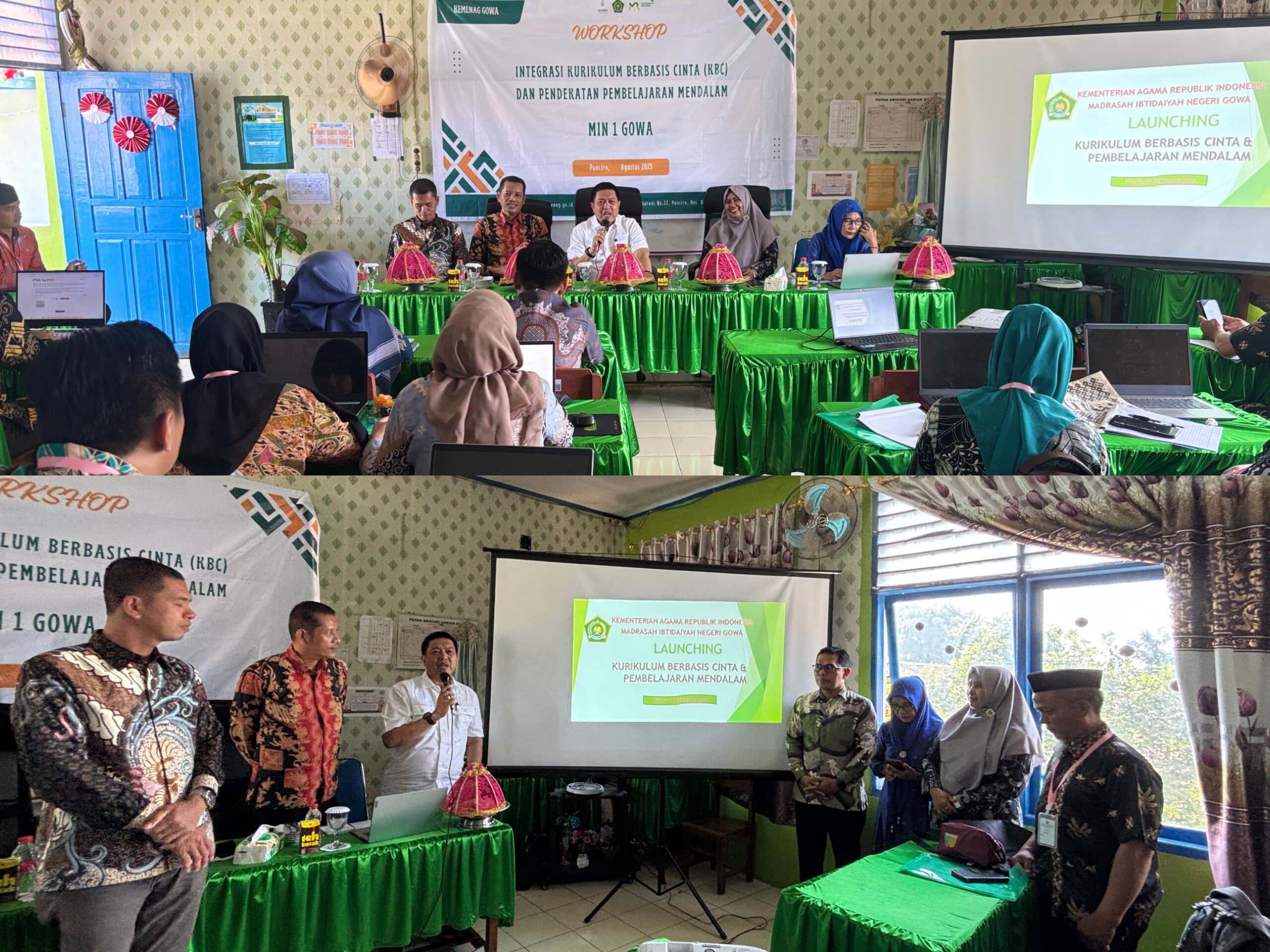 Suasana pembukaan workshop