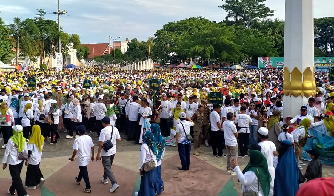 Suasana Peringatan Hari Amal Bhakti (HAB) ke-80 Kementerian Agama di Kabupaten Bone