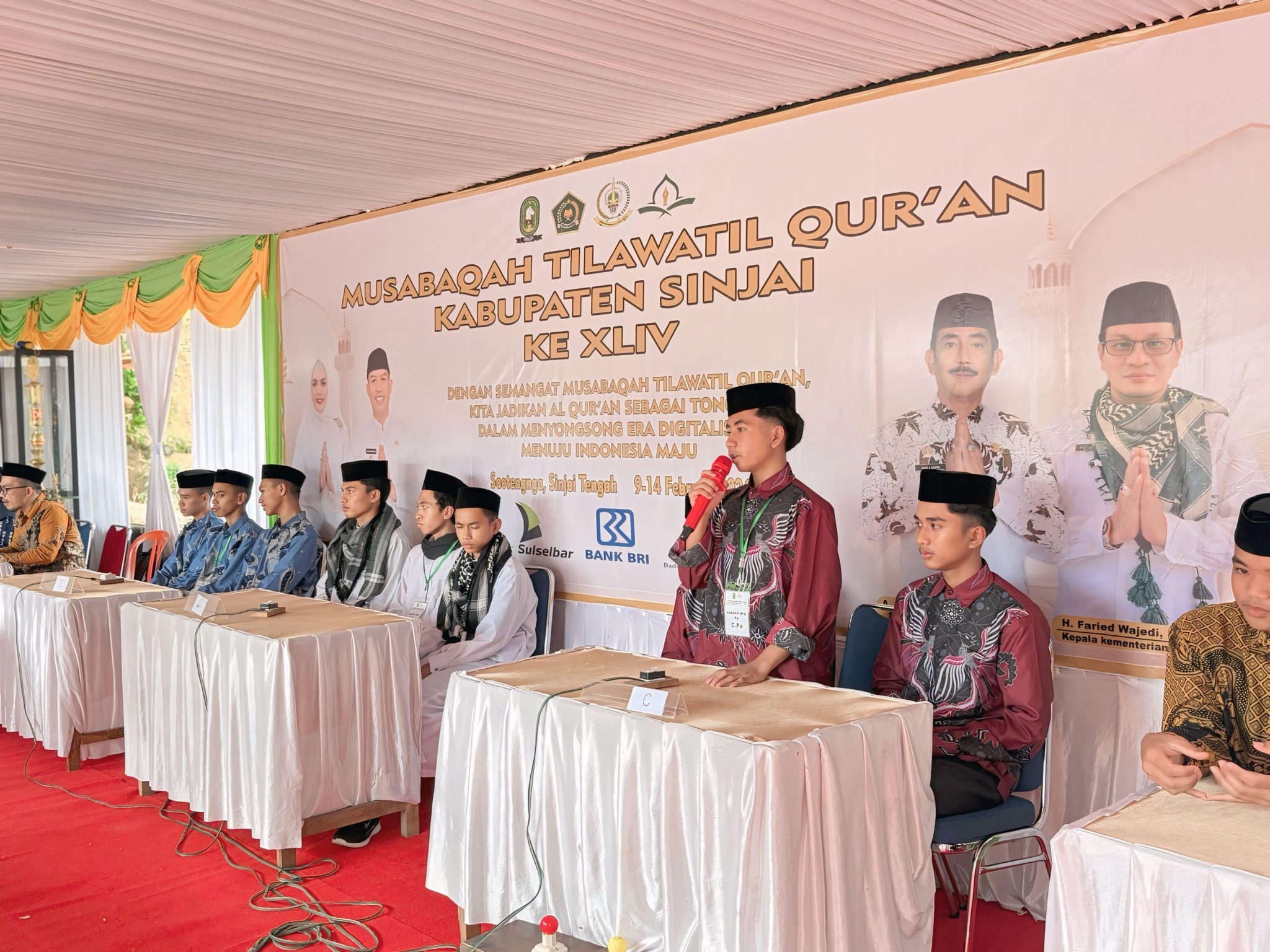 Tim MFQ Putra Kecamatan Tellulimpoe menang di babak final