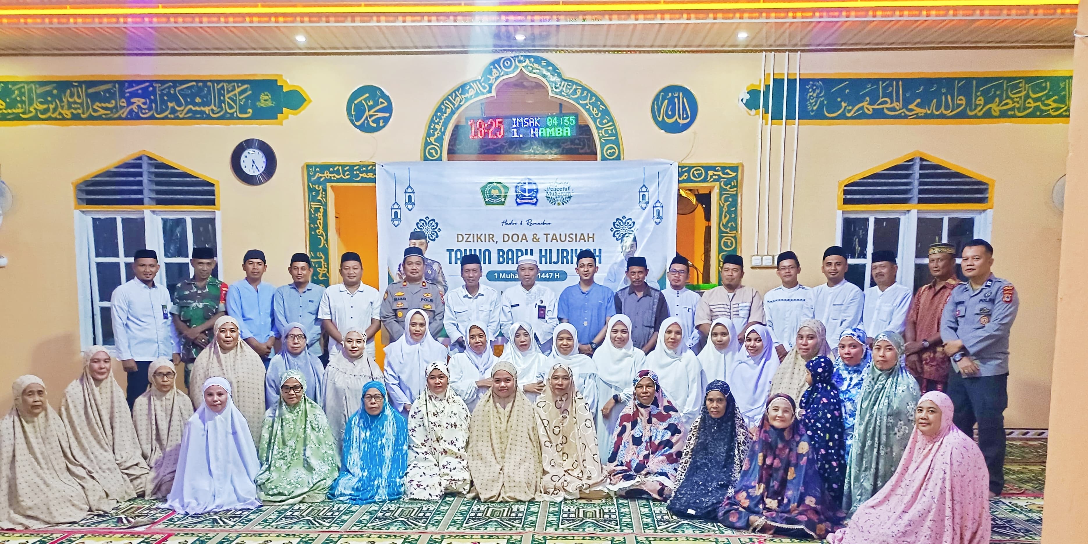 Doa dan dzikir bersama di Kecamatan Ponre