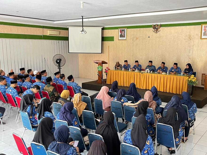 Kemenag Kota Parepare Gelar Rakor Rutin Bulanan