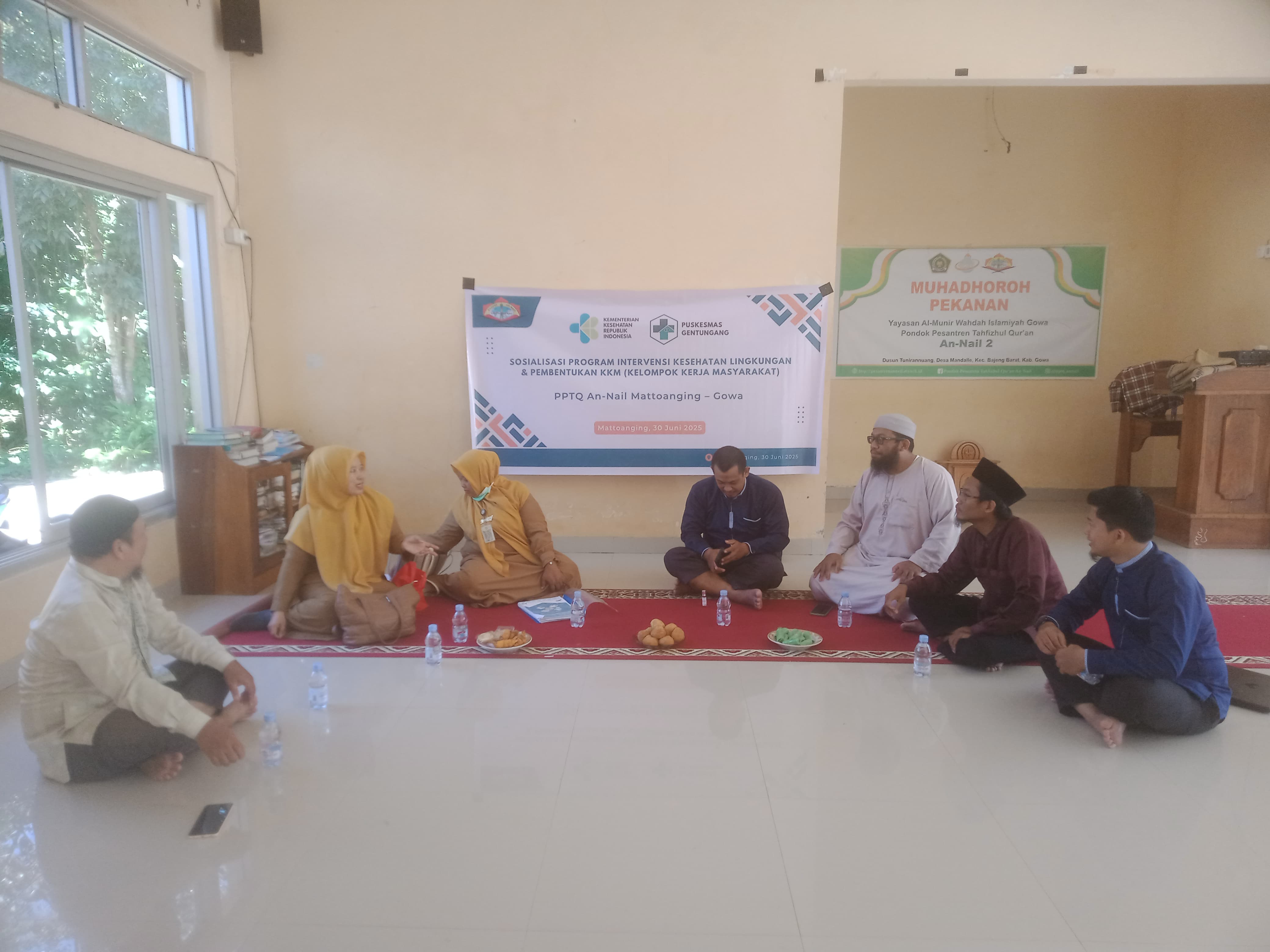 PPTQ An-Nail dikunjungi PKM Bajeng