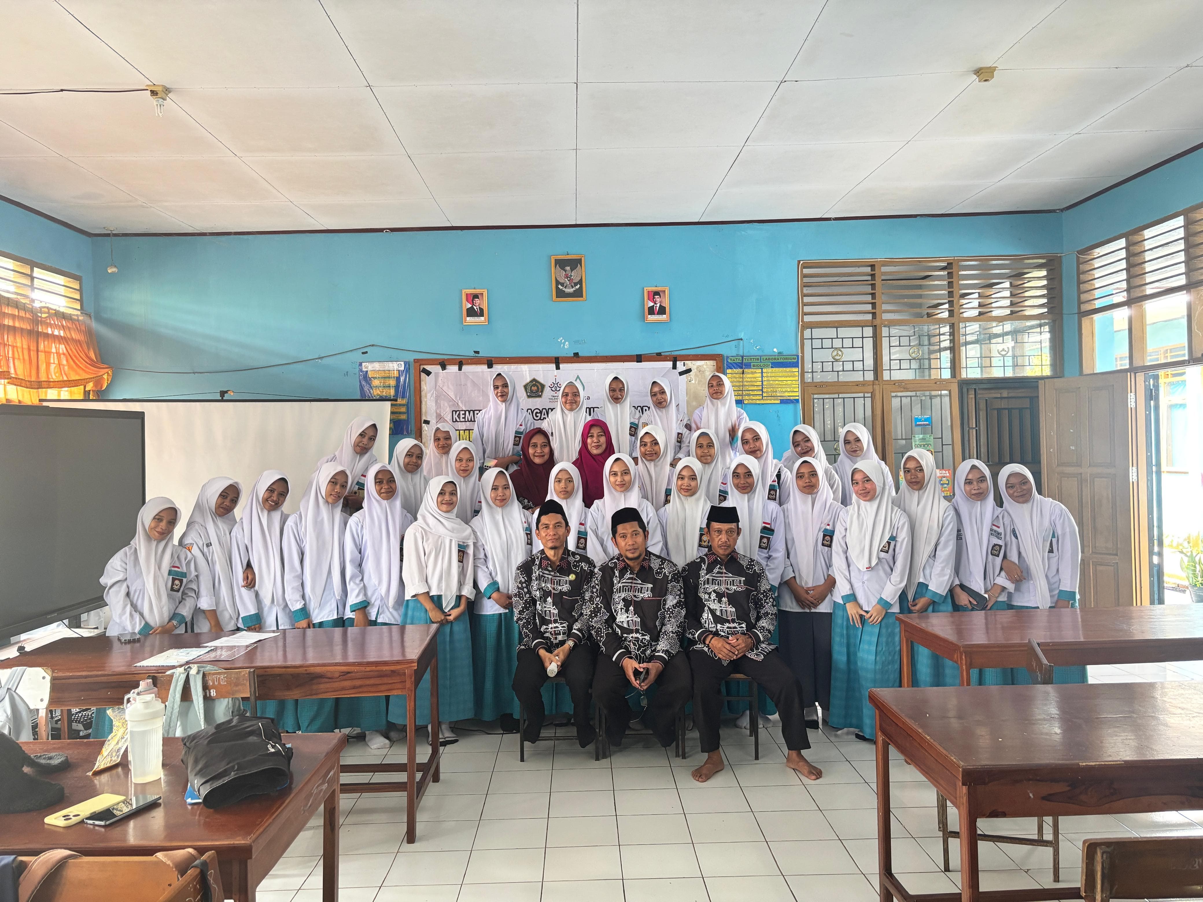 Program BRUS KUA Tanralili di SMA Negeri 5 Maros. (Foto: ist)
