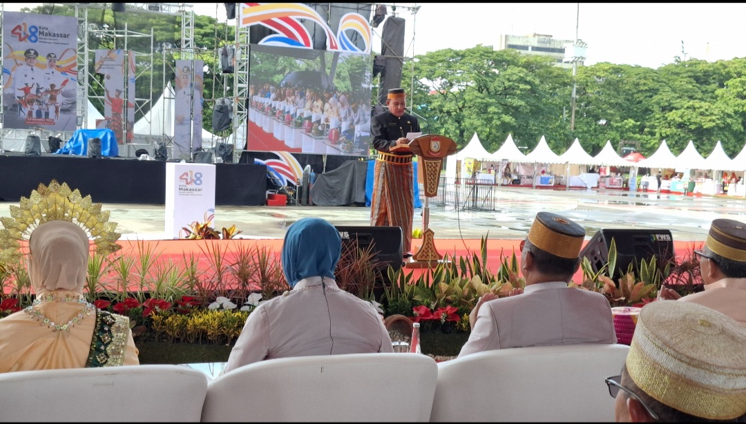 Kakankemenag Kota Makassar Langitkan Doa dan Raih Penghargaan Kolaborasi pada HUT ke-418 Kota Makassar
