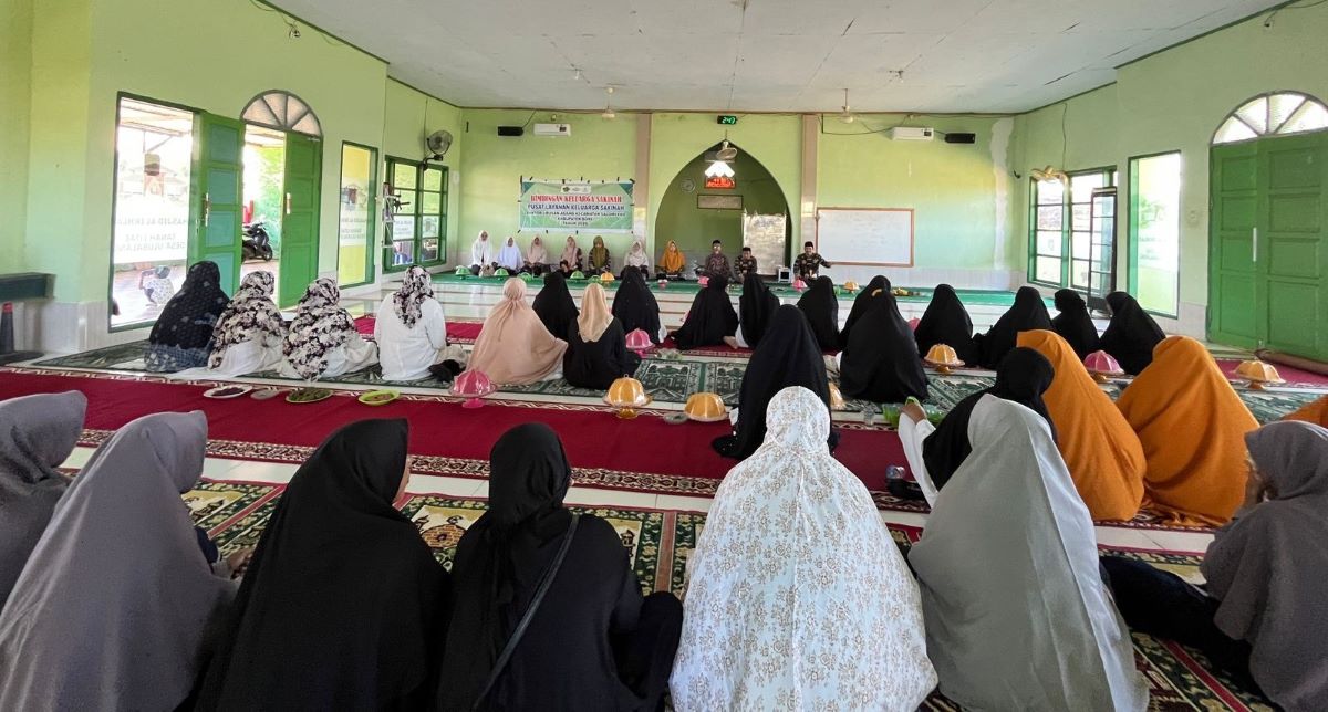 KUA Salomekko Gelar Bimbingan Keluarga Sakinah di Masjid Al Ikhlas Ulubalang
