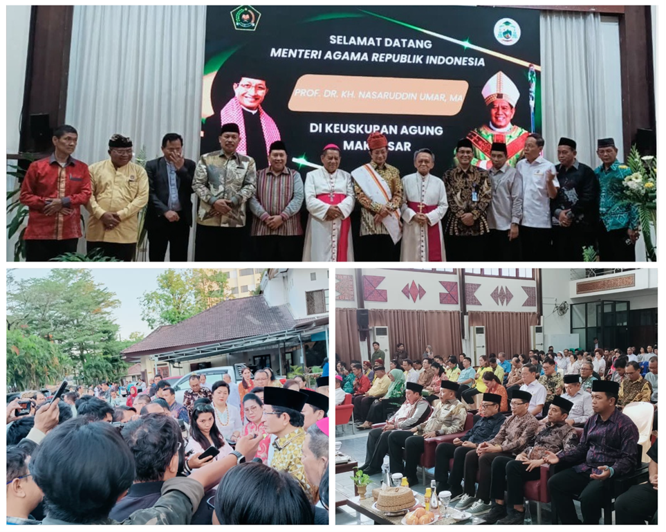 Kunjungan Kerja Menteri Agama ke Gereja Katedral