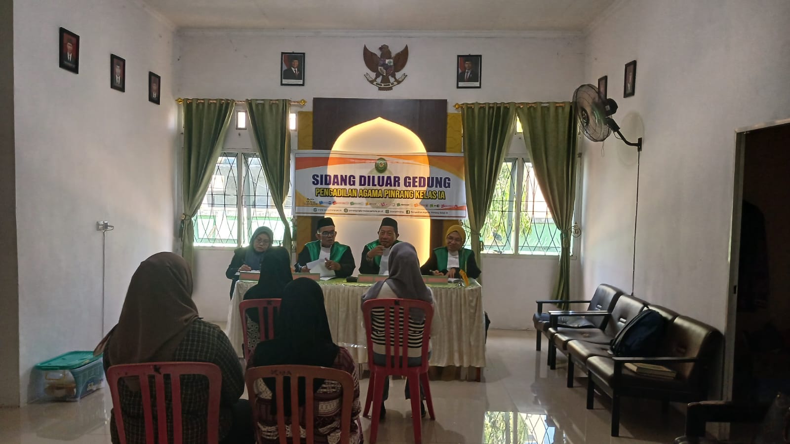Pengadilan Agama Pinrang Gelar Sidang Keliling di KUA Paleteang