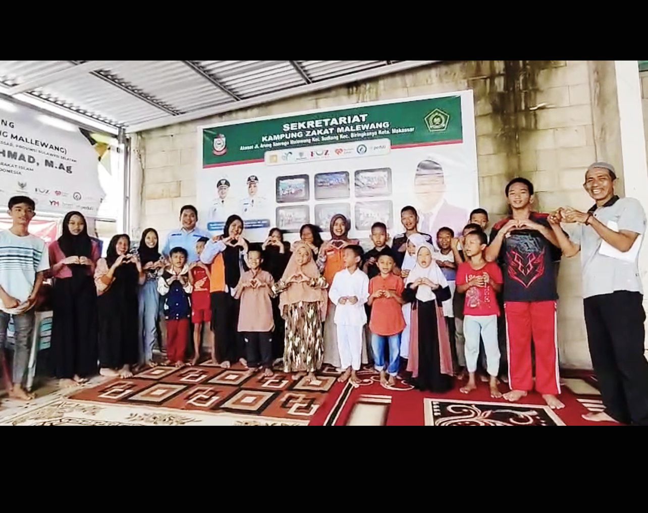 Kemenag Makassar Wujudkan Asta Protas, Zakat Dioptimalkan untuk Kesejahteraan Anak Yatim Malewang