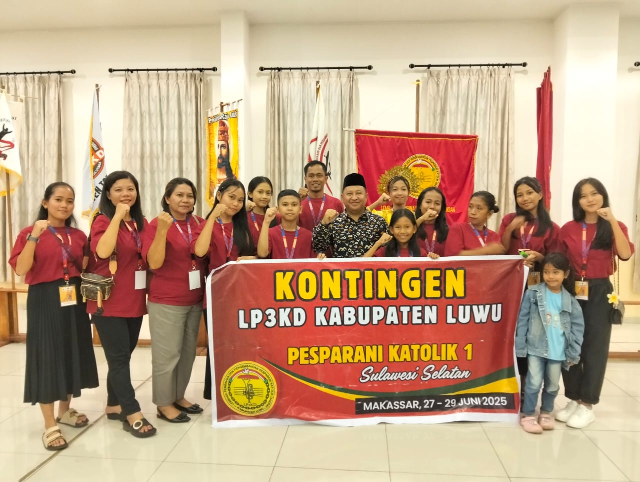 Kab. Luwu Ikuti Pesparani Katolik 1