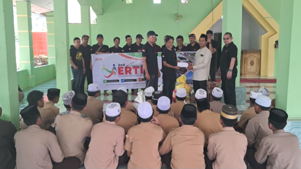 Peringati Milad ke-2, ERTIM Berbagi Kebaikan di Ponpes MQ Hasyim Asy’ari pada Minggu, 26 Oktober 2025 (Foto: Al Mansur)