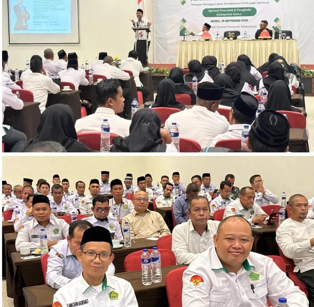 Para peserta fokus menyimak