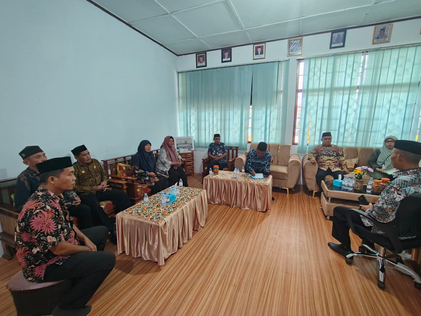 Kepala MA Biharul Ulum Ma’arif Suppa Hadiri Pertemuan Persiapan Pelantikan MGMP di MAN Pinrang