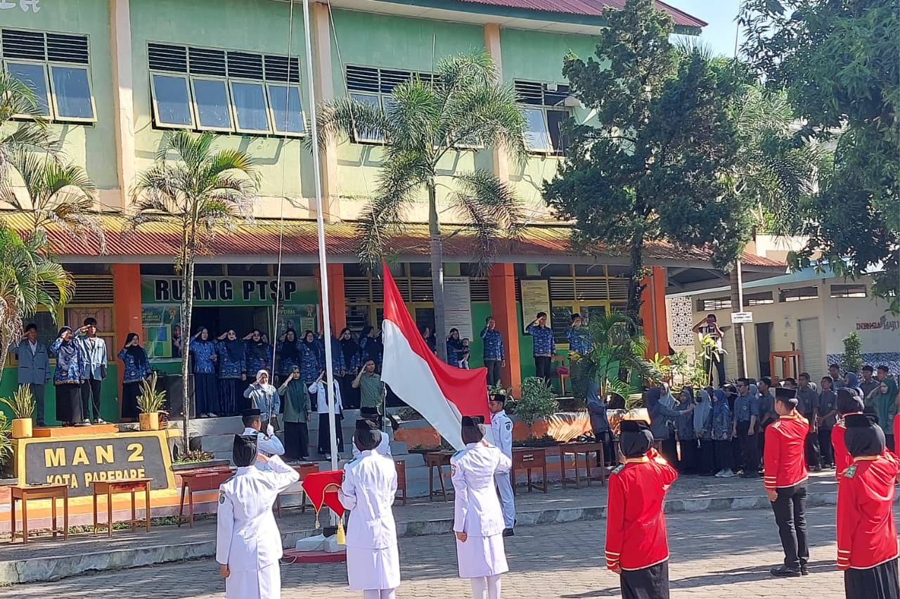 Peringatan Hari Kesaktian Pancasila di MAN 2 Kota Parepare