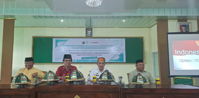 Penyelenggara Hindu Kemenag Sidrap Gelar Pembinaan Pranikah: Wujudkan Generasi Sehat dan Unggul
