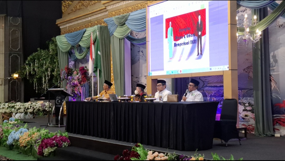 H.Muhammad saat menjadi narasumber pada Pembinaan Mubaligh Kota Makassar Tahun 2026 yang diselenggarakan Pemerintah Kota Makassar melalui Bagian Kesejahteraan Rakyat (Kesra) di Gedung Islamic Center IMMIM