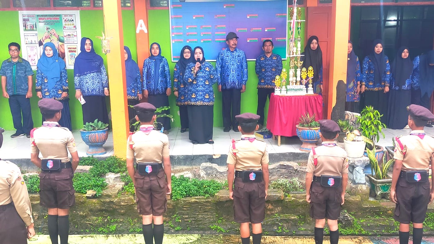 Momen Penyambutan Tim Pramuka Spider Scout MTsN 5 Bulukumba