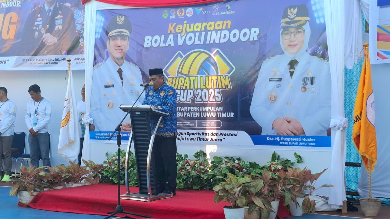 Kejuaraan Bola Voli Indoor Bupati Lutim Cup 2025