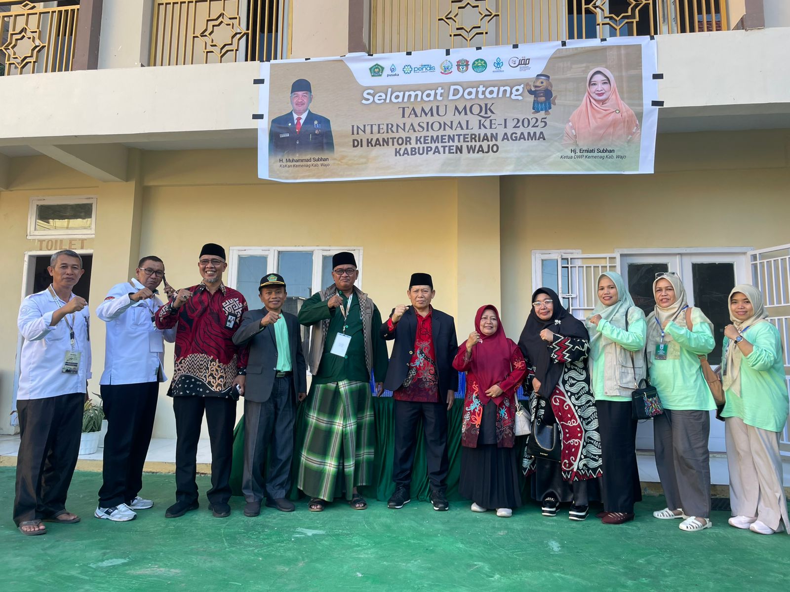 Kakanwil Kemenag Kaltim Tiba di Wajo, Didampingi Kakan Kemenag Bantaeng (Foto: Humas Kemenag Bantaeng)