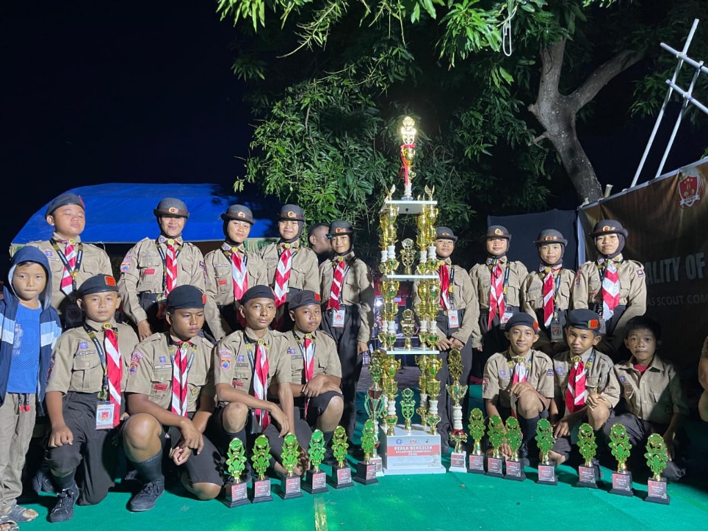 Orca Scout Pramuka DDI Mangempang, raih banyak juara di Rappas Scout Competitions Sulsel 2025 (foto: ist).