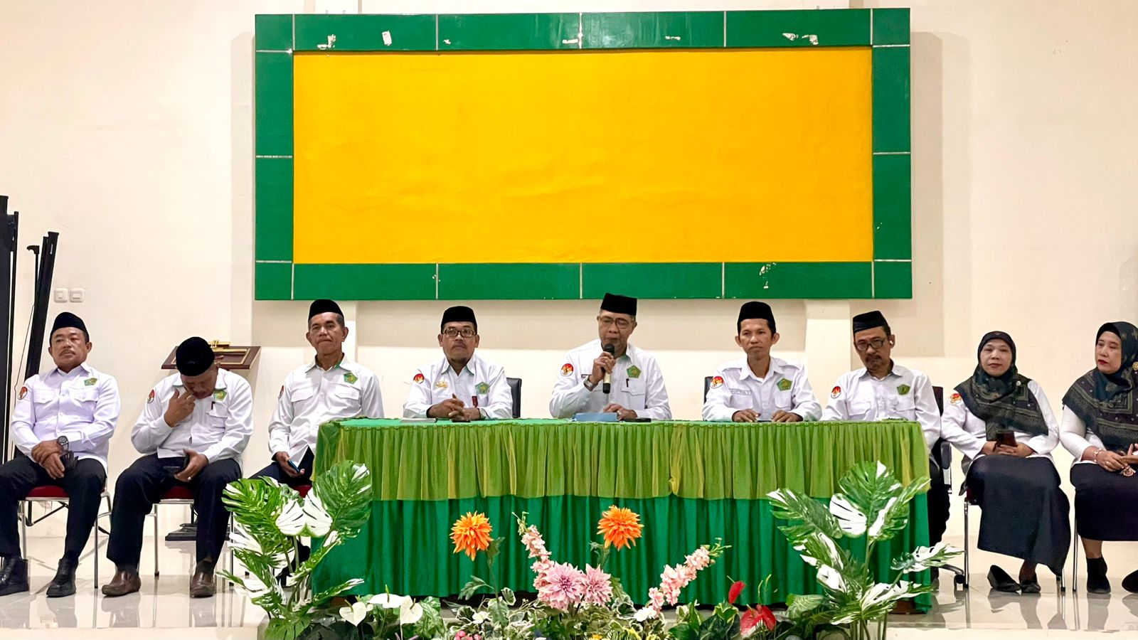 Kakan Kemenag Bantaeng Ajak Madrasah Sukseskan Olimpiade Madrasah Indonesia 2025 (Foto: Humas Kemenag Bantaeng)