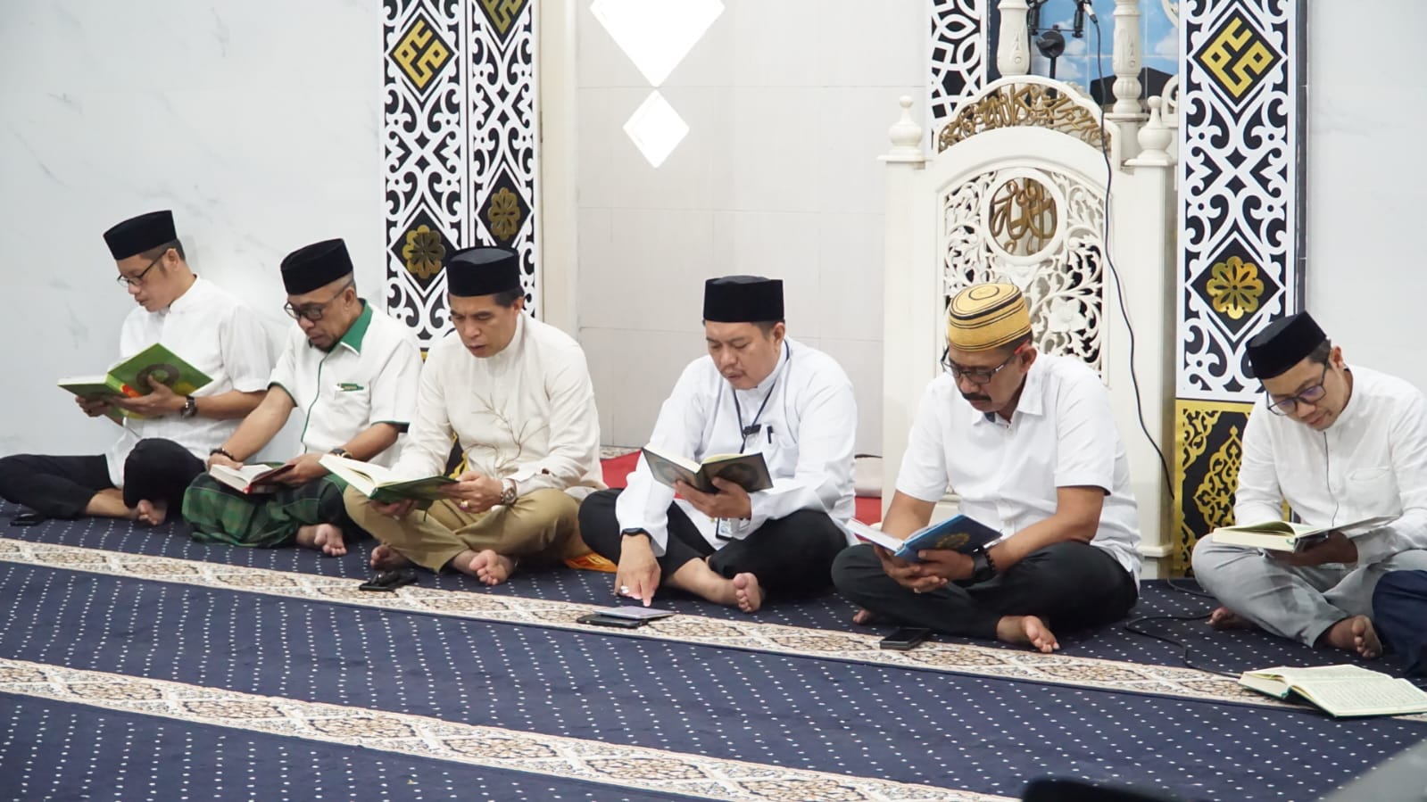 Suasana Khataman di Masjid Al Amanah