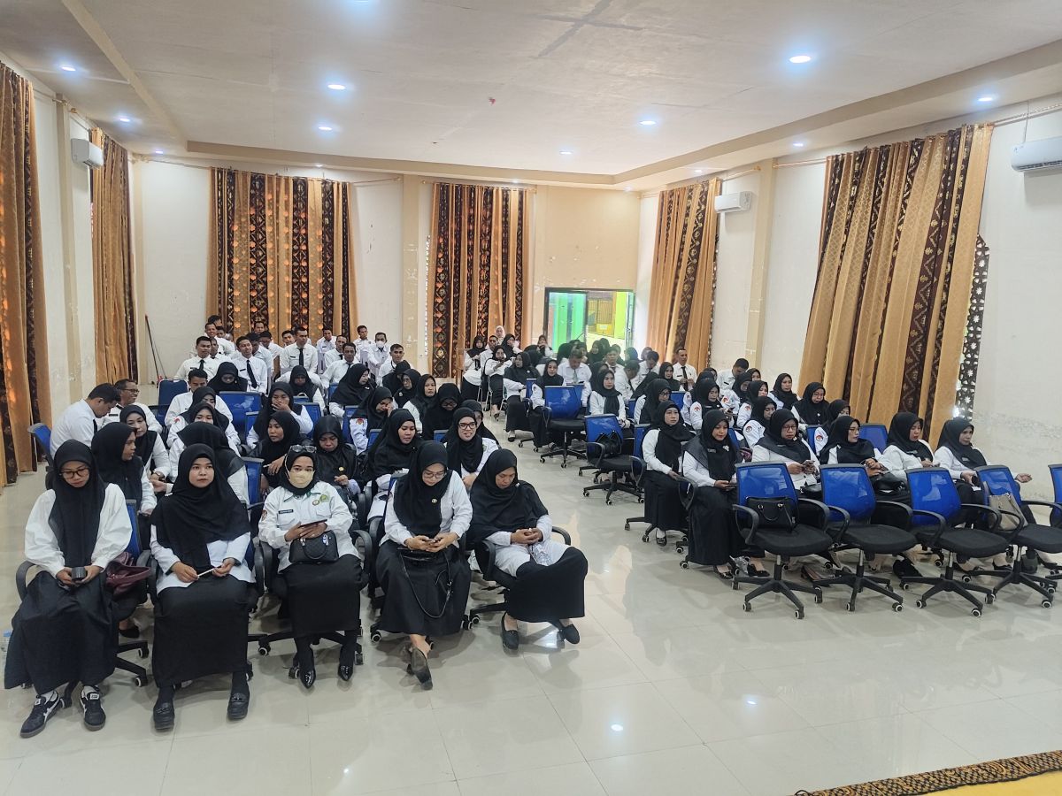 Aula MAN 1  Bone dijadikan tempat pembukaan orientasi