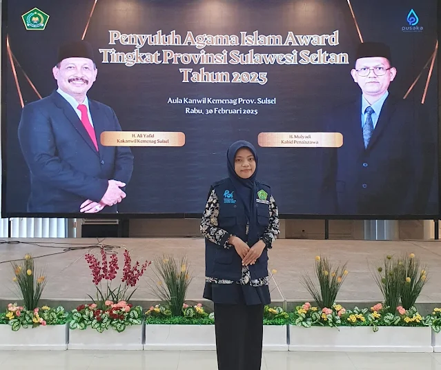 Anggi Anggraini, Penyuluh Agama Islam KUA Kecamatan Buki Kabupaten Kepulauan Selayar