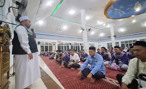Bimbingan Ibadah Kloter 7 Dan 8 UPG Embarkasi Makassar, Ketua IPIM Sulsel Singgung Ini..