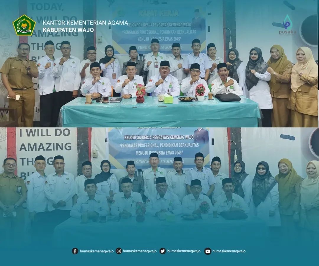 Rapat Kerja Kelompok Kerja Pengawas Kemenag Wajo