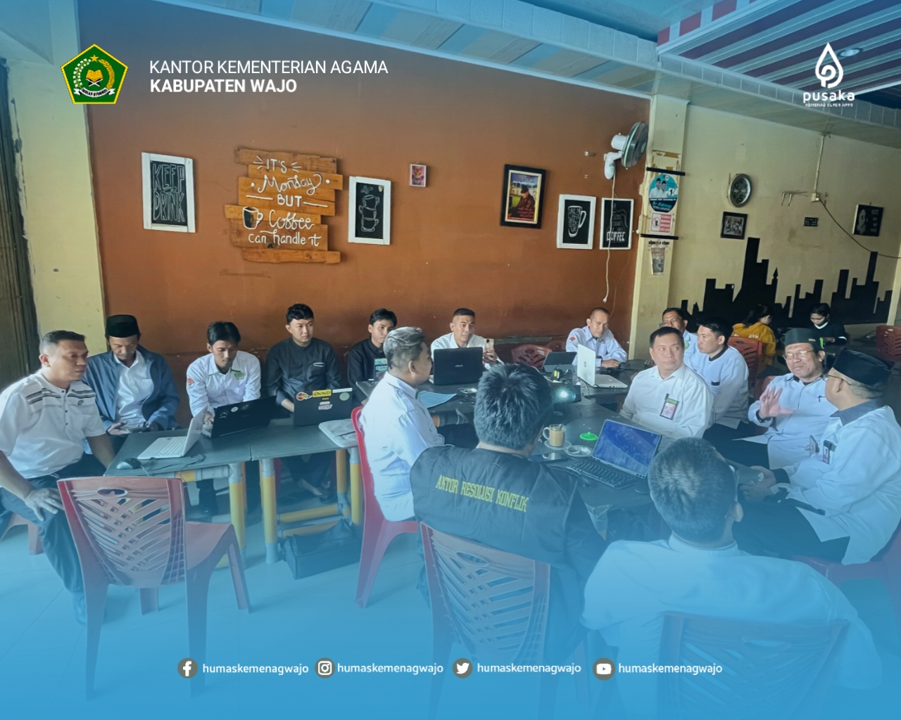 APRI Wajo Bekali Kepala KUA dan Penghulu Baru Lewat Bimtek SIMKAH dan SKP