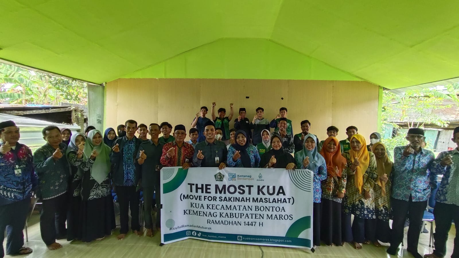 Kolaborasi program MOST KUA Kecamatan Bontoa (foto: Azizah)n