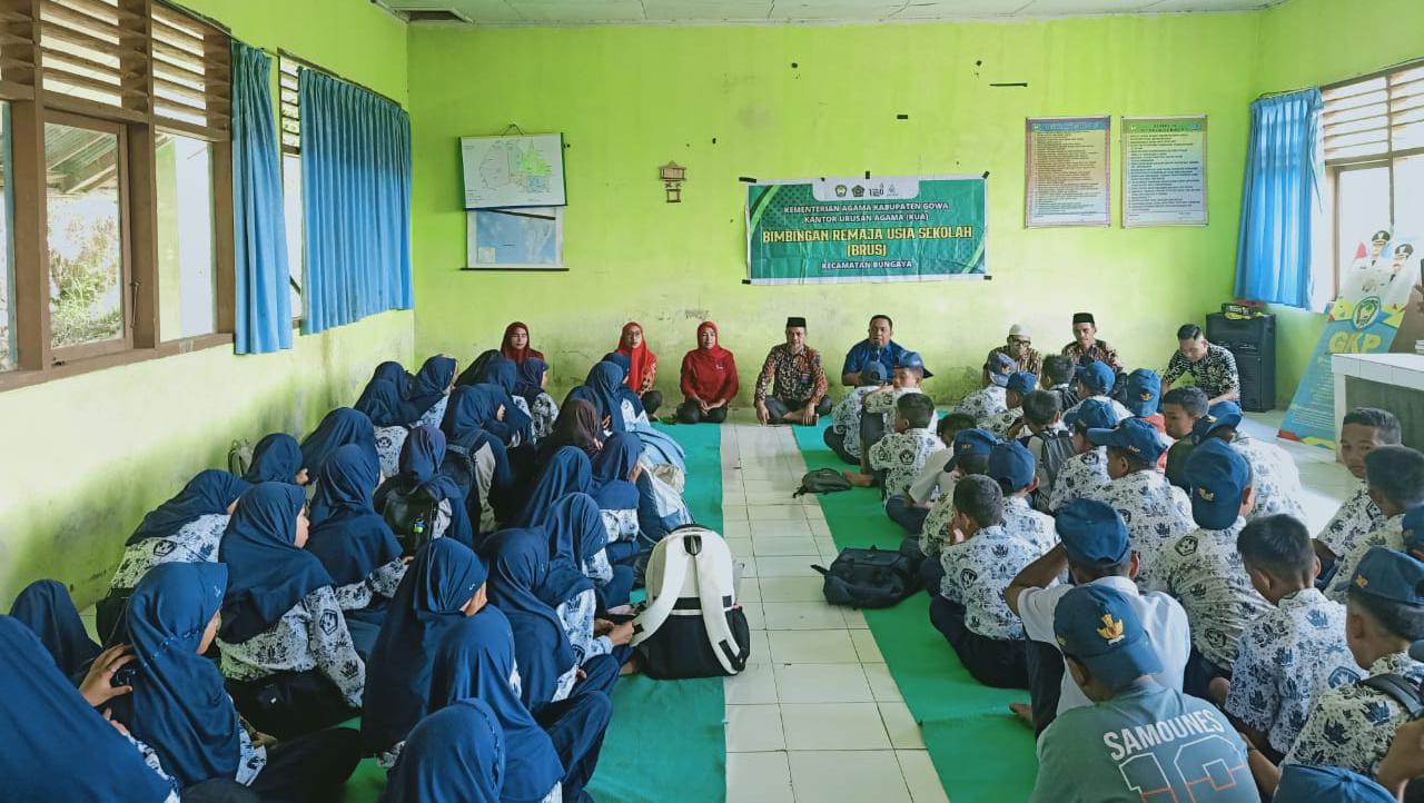 Suasana BRUS di SMPN 1 Sapaya