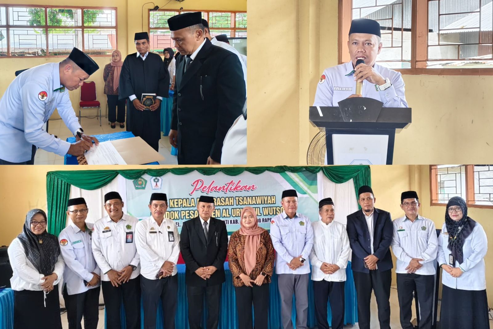 Kepala MTs PPUW Benteng Dilantik