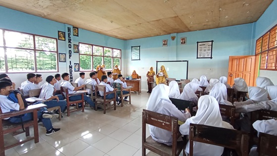 Puskesmas Manisa Gelar Sosialisasi Bahaya Rokok untuk Siswa Kelas XI  MAS PP Al Urwatul Wutsqaa