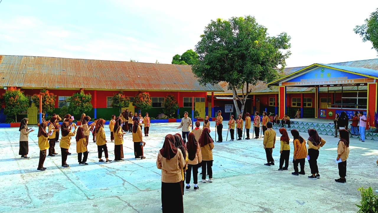 Sambut Anggota Baru, Pramuka MTs dan MA Al Mansur Gelar PAB dan PTA Selama Dua Hari (Foto: Humas Al Mansur Biangloe)