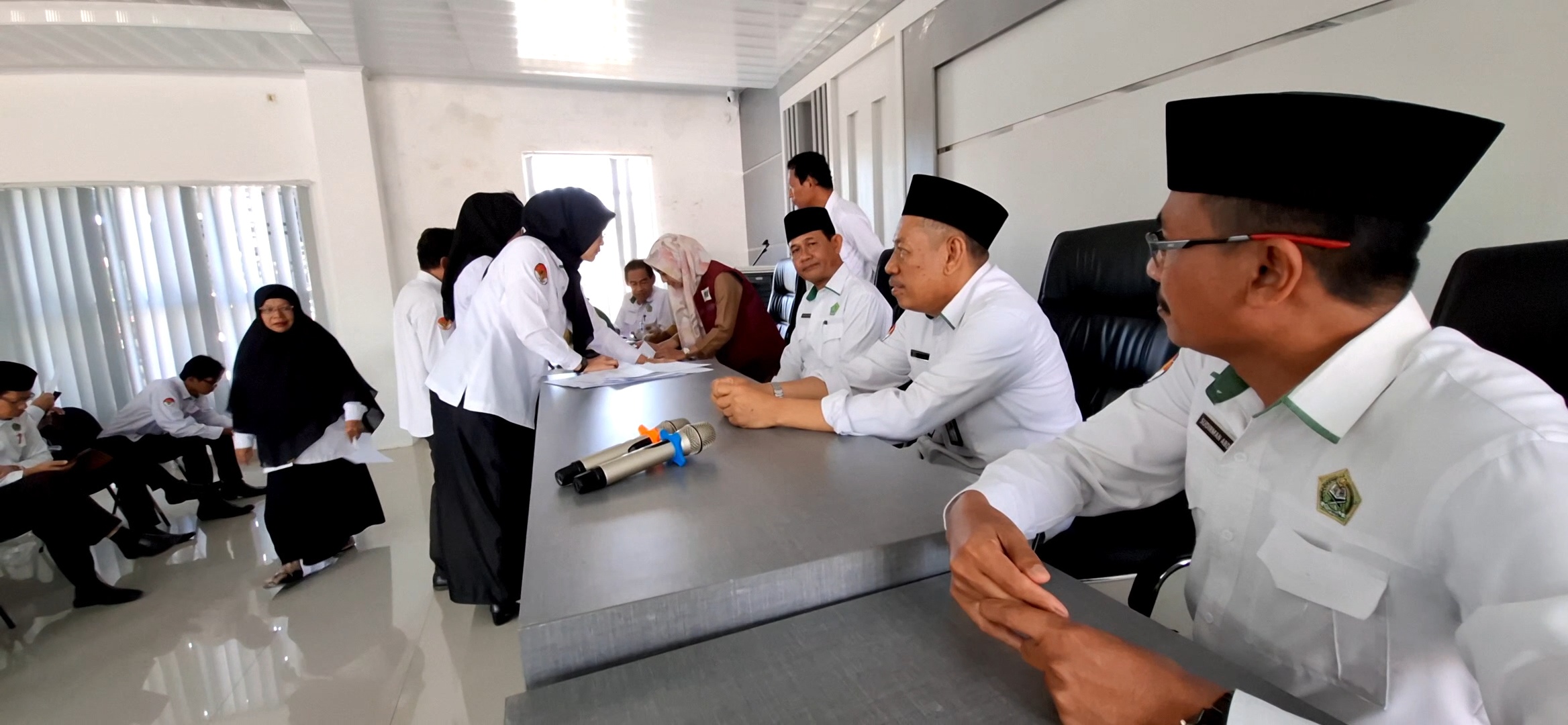 Pegawai Kemenag Barru Ikuti Program Nasional Pemeriksaan Kesehatan Gratis 2025