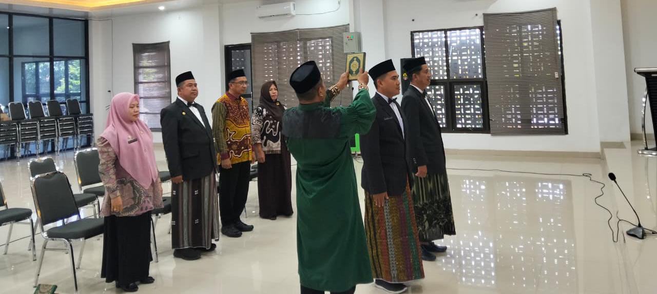 Dua Pelaksana Kemenag Kota Parepare Dilantik sebagai Pejabat Kemenhaj