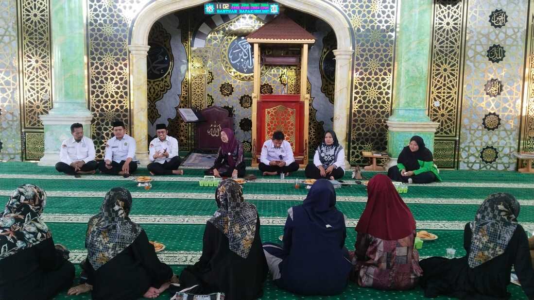 foto ; BKMT Kecamatan Semarak Gelar Majlis Taklim Bersama Penyuluh KUA Dua Boccoe