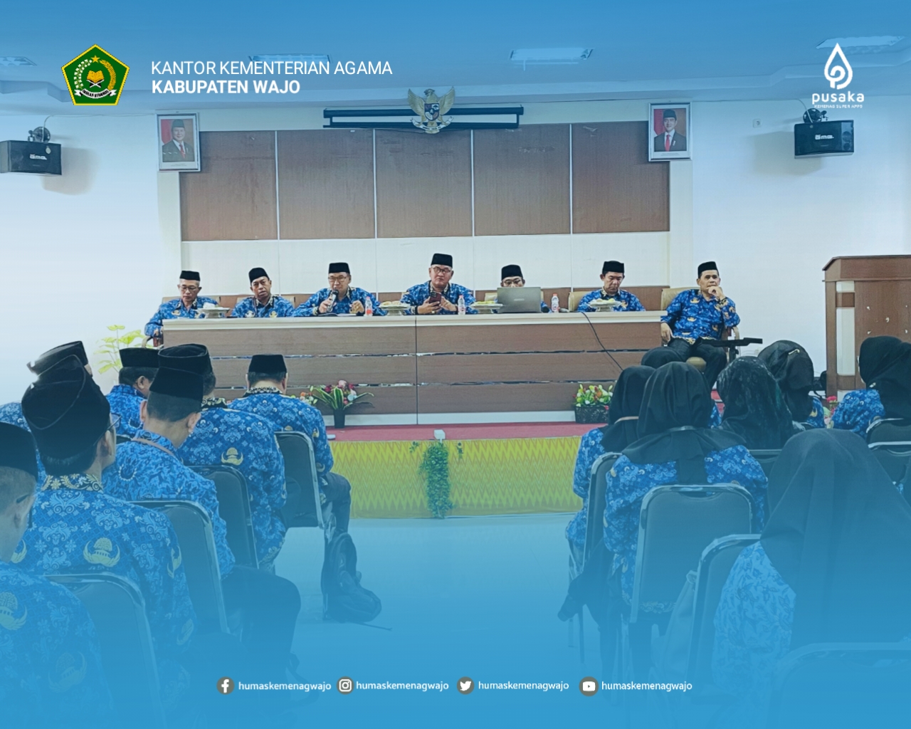 Kemenag Wajo All Out Siapkan MQK, Kepala Kantor Minta Semua Bergerak Cepat