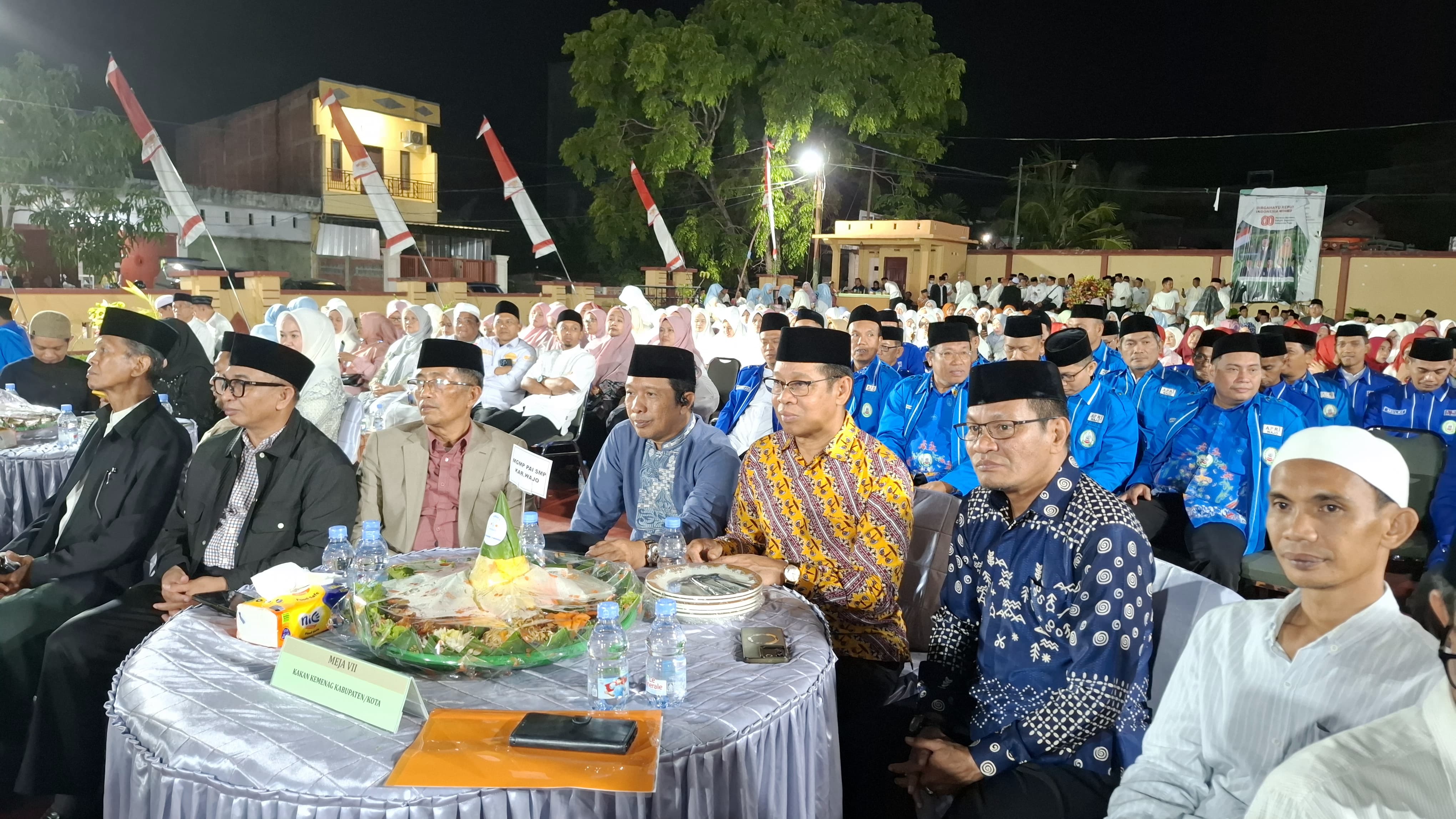 Kakan Kemenag Sinjai Hadiri Maulid Nabi Muhammad SAW di Wajo